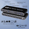 NÖRDIC HDMI Multi-Viewer 6 in 1 Out Seamless Switcher 1080P HDMI HUB Switcher for Multiple Inputs Splitter for Multiple Monitors