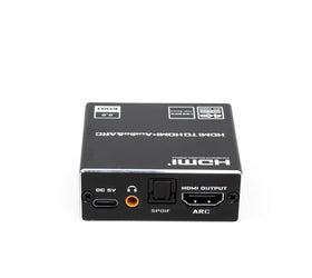 NÖRDIC HDMI ARC Extractor HDMI till HDMI + SPDIF/3,5mm Audio