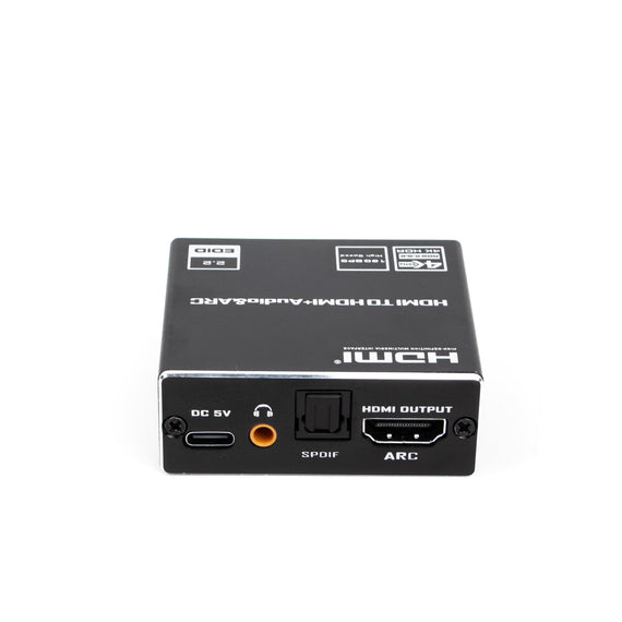 NÖRDIC HDMI ARC Extractor HDMI till HDMI + SPDIF/3,5mm Audio