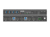 NÖRDIC KVM Switch 2 till 2 HDMI och DP till 2xHDMI 4K60Hz