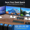 NÖRDIC KVM Switch 3 Computers to3 Monitors 4xUSB3.0 2xDP 1xHDMI 8K30Hz with wireless controller