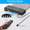 NÖRDIC KVM Switch 4 till 2 HDMI 4K60Hz USB3.0