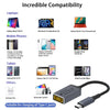 NÖRDIC Lenovo Square Yellow till USB-C adapter 17cm