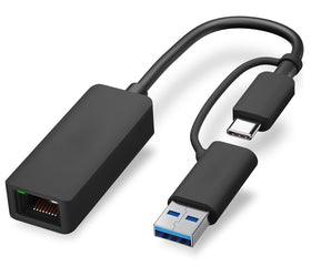 Nätverksadapter USB-A och USB-C 3.0 till 5G Ethernet