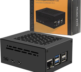 NÖRDIC Raspberry Pi 5-chassi med stöd för PCIe M.2 NVMe SSD