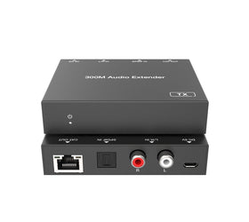 NÖRDIC SPDIF RCA L/R Ljud-Förlängare 300m CAT6