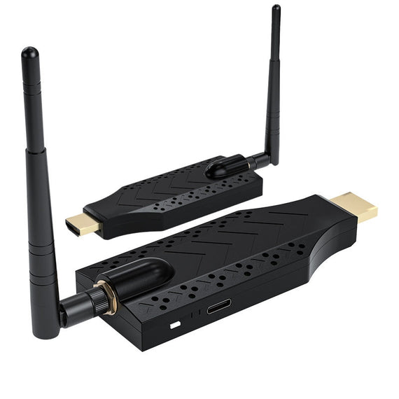 NÖRDIC Trådlös HDMI-förlängare Sändare/Mottagare 1080P HD 5G Wifi för Laptop till TV PC Monitor Projektor 150m
