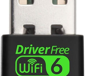 NÖRDIC USB 2.0 WIFI6 Bluetooth 5.3-adapter Dual Band 2.4G & 5GHz 600Mbps