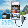 NÖRDIC USB-C 3.0 Kortläsare 2 Slot SD3.0, MicroSD3.0 UHS-I