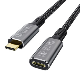 NÖRDIC USB 4 förlängningskabel 2m 40Gbps 100W 8K60Hz