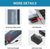 USB-A+USB-C kortläsare CF+SD+MicroSD UHS-I for PC and SmartPhones