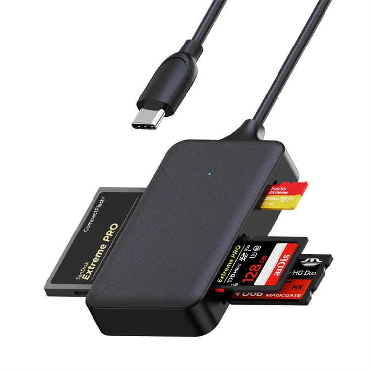 USB-C Card Reader CD/SD/MicroSD/MS UHS-I