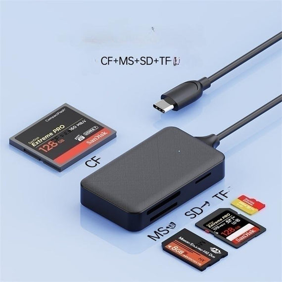 USB-C Card Reader CD/SD/MicroSD/MS UHS-I
