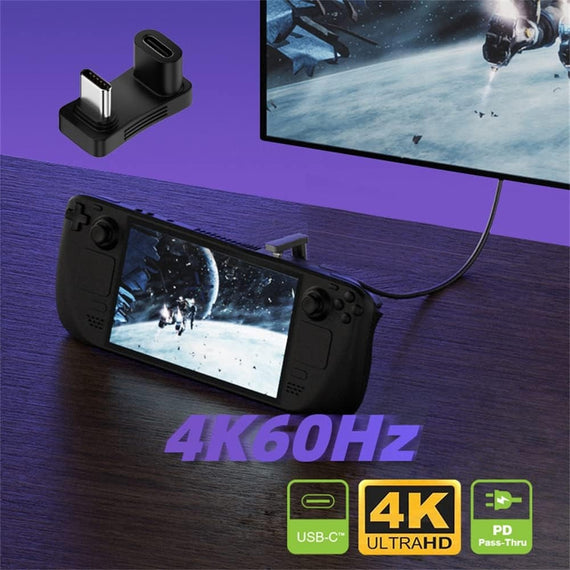 NÖRDIC USB-C U Adapter 10Gbps 4K60Hz för Steam Deck och Mobiler