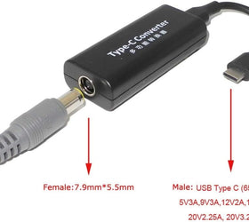 NÖRDIC USB-C till DC 7.9x5.5mm adapter
