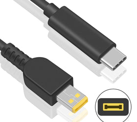NÖRDIC USB-C till Lenovo Yellow Square kabel 65W 1,5m