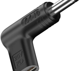 NÖRDIC USB-C till DC 4.5x3.0mm adapter 100W 12-20V för DELL laptops