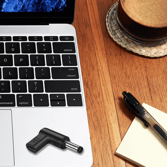 NÖRDIC USB-C till DC 4.5x3.0mm adapter 100W 12-20V för DELL laptops