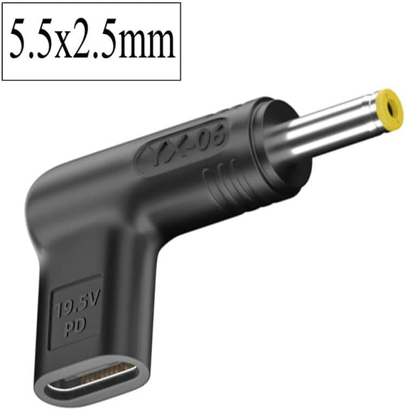 NÖRDIC USB-C till DC 5.5x2.5mm-adapter 12-20V