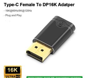 NÖRDIC USB-C till DP adapter 16K
