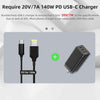 NÖRDIC USB-C till Lenovo Yellow Square kabel 135W 2m