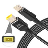 NÖRDIC USB-C till Lenovo Yellow Square kabel 135W 2m