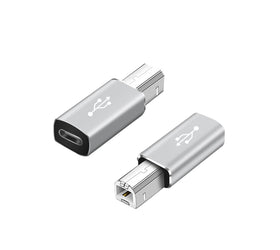 NÖRDIC USB-C till USB B adapter för skrivare och MIDI enheter Stödjer Data Synk