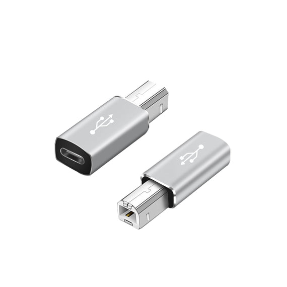 NÖRDIC USB-C till USB B adapter för skrivare och MIDI enheter Stödjer Data Synk
