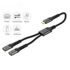 NÖRDIC USB-C Hubb till 1xUSB-C PD60W och 1xUSB-C