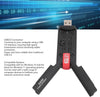 NÖRDIC USB-A WiFi-adapter, 5400 Mbps hög hastighet stabil USB3.0 trådlös nätverksadapter WiFi 6E, bärbar för stationär dator