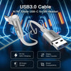 VR Link kabel 5m USB3.2 Gen1 USB-C till A 5Gbps 3A snabb laddning Oculus Quest 2 Super Speed USB Link Cable