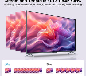 NÖRDIC Video Capture Card USB-C 4K30Hz USB3.0