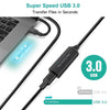 aktiv 10m USB-C 3.0 SuperSpeed 5Gbps förlängningskabel hane till hona