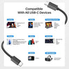 NÖRDIC aktiv USB-C 3.2 Gen 1 till USB-C-kabel 5Gbps 10m