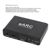 NÖRDIC eARC/ARC HDMI Ljud-Extractor, 24 bit 192 kHz volymkontroll, HDMI, RCA, optisk och 3,5 mm ljudutgång, för HDTV, högtalare och förstärkare