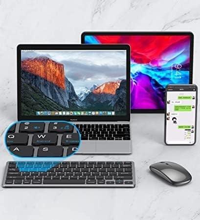 trådlös Bluetooth och 2.4G mus och tangentbord kit US layout