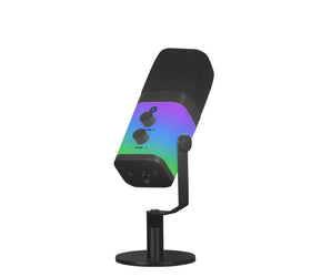 NÖRDIC Professionell RGB-dynamisk mikrofon USB-C, XLR, 3,5mm