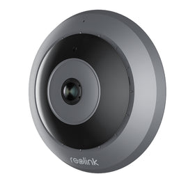 Reolink FE-W - Nätverkskamera, panoramavy - fisköga - inomhusbruk - färg, dag och natt - 6,5 MP, 2K+, LAN 10/100, H.265, WIFI, 360° synvinkel