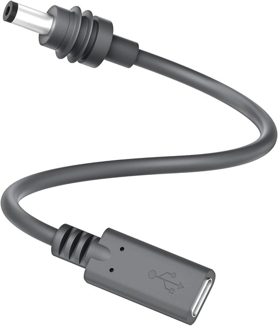 Starlink Mini DC 5,5×2,1mm hane till USB-C hona 20cm, vattentät, 60W PD-smartchip