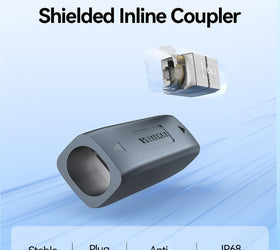 Starlink kabelkoppling för Starlink-kabel Gen3, IP68 vattentät kontakt, förlängning till RJ45, kompatibel med Starlink Ethernet-adapter Gen3