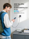 UGREEN 45W USB-C Laddare 3-portar, PPS snabbladdare