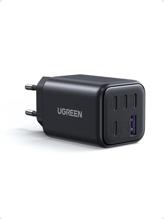 UGREEN 5-portars 45W USB-C snabbladdare med GaN, PD/PPS/QC och 4 USB-C-portar för iPhone 17/16/15, Galaxy S26/S25/S24/S23, iPad, MacBook Neo/Air