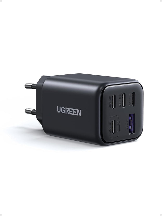 UGREEN 5-portars 45W USB-C snabbladdare med GaN, PD/PPS/QC och 4 USB-C-portar för iPhone 17/16/15, Galaxy S26/S25/S24/S23, iPad, MacBook Neo/Air