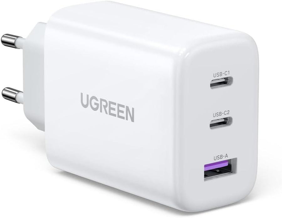 UGREEN 65W USB-C 3 ports Charger 2xUSB-C 1xUSB-A