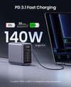 UGREEN Nexode 5-portars PD 3.1 300 W GaN-laddare