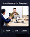 UGREEN Nexode 5-portars PD 3.1 300 W GaN-laddare