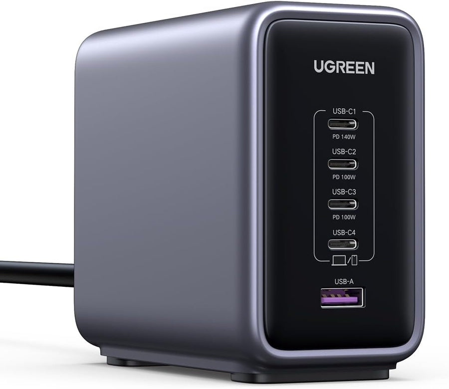 UGREEN Nexode 5-portars PD 3.1 300 W GaN-laddare