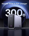 UGREEN Nexode 5-portars PD 3.1 300 W GaN-laddare