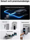 UGREEN Nexode Pro 160W USB-C laddare med 5 portar, 4xUSB-C + 1xUSB-A, Smart-Display och Touchkontroll