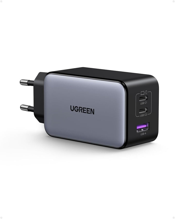 UGREEN Nexode X USB C Charger 100W Mini GaN Charger 3-Port PD Power Supply Compact Fast Charger PPS 45W